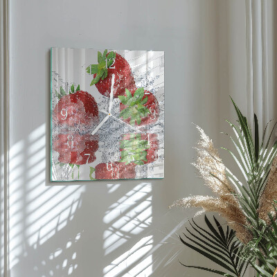 Quadrato orologio Fragole