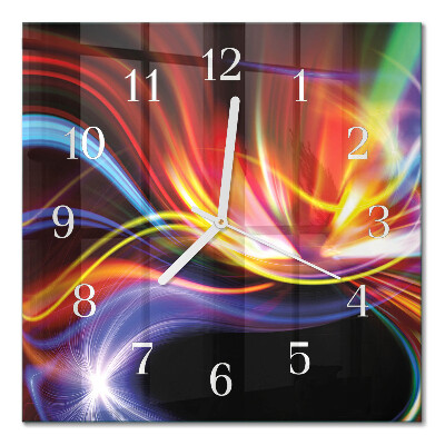 Quadrato orologio Arte astratta