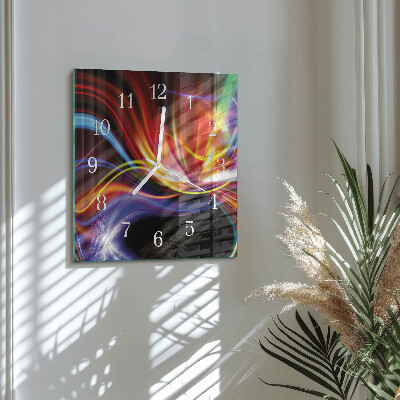 Quadrato orologio Arte astratta