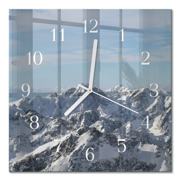 Quadrato orologio Montagne