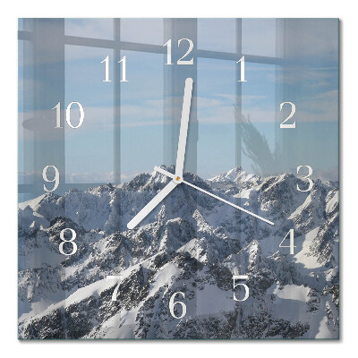 Quadrato orologio Montagne