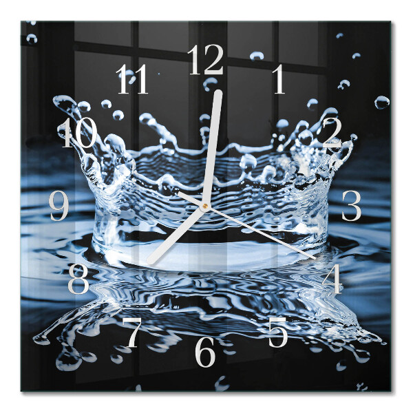 Orologio da parete quadrato Acqua