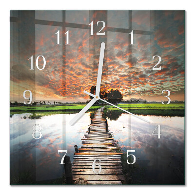 Quadrato orologio Ponte nel prato