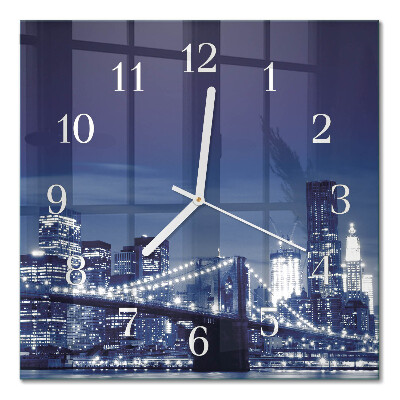 Orologio da parete quadrato Orizzonte