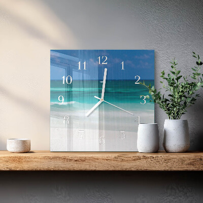 Quadrato orologio Spiaggia mare