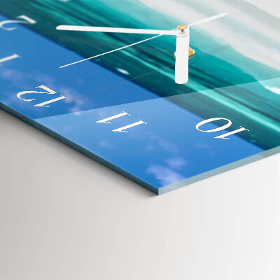 Quadrato orologio Spiaggia mare