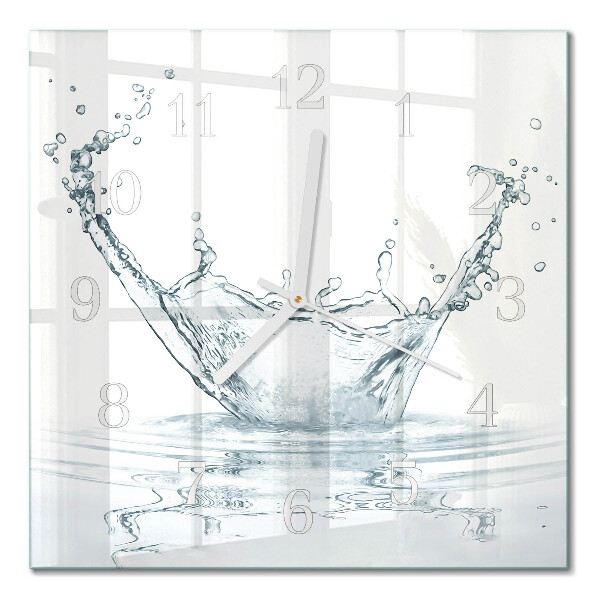 Orologio da parete quadrato Acqua