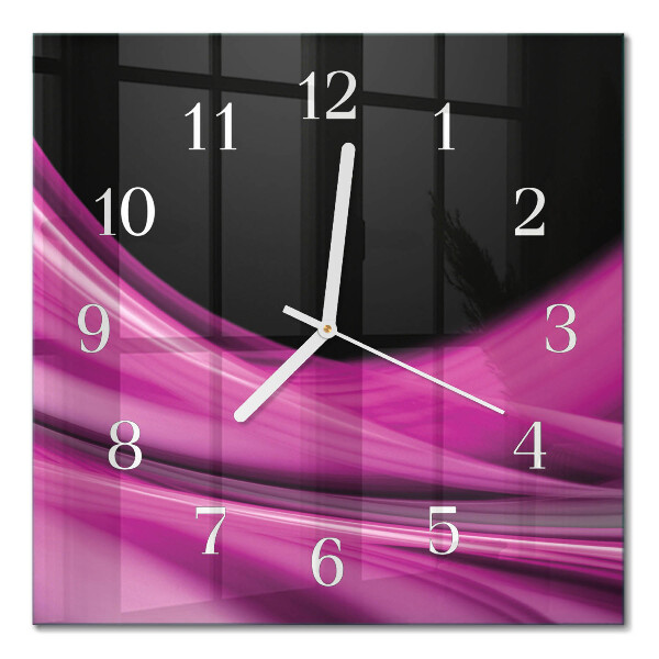 Orologio da parete quadrato Linee astratte