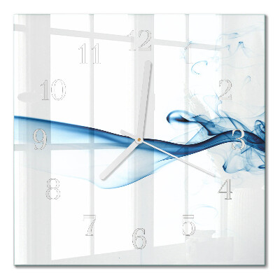 Quadrato orologio Fumo astratto