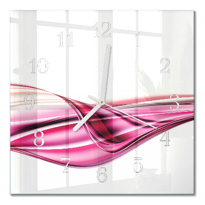 Quadrato orologio Linee astratte