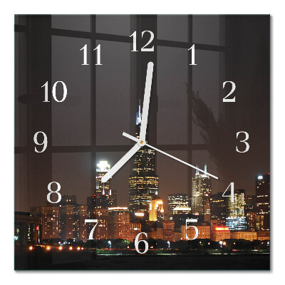 Quadrato orologio Orizzonte notturno