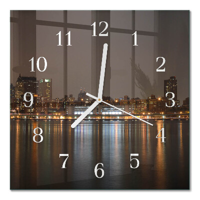 Orologio da parete quadrato Orizzonte