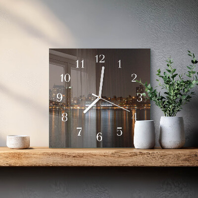 Orologio da parete quadrato Orizzonte