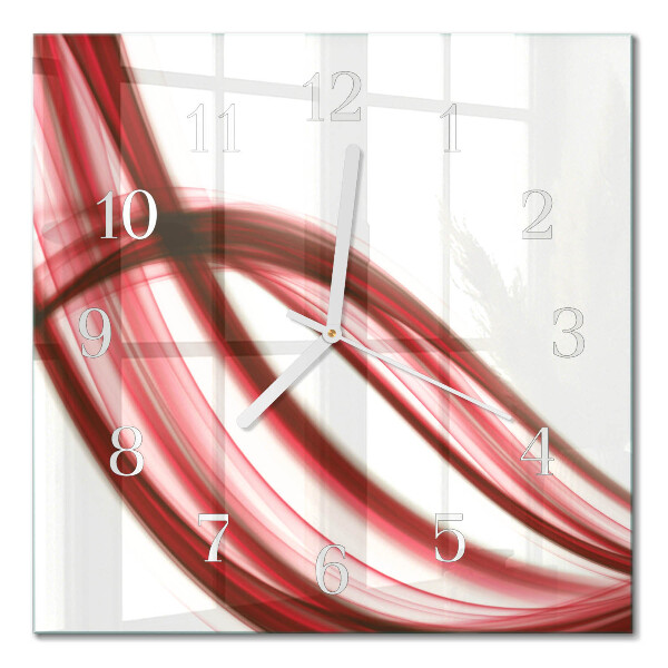 Quadrato orologio Linee astratte