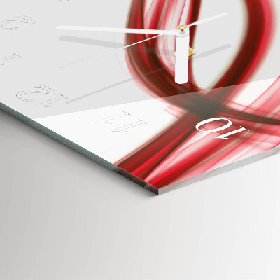 Quadrato orologio Linee astratte