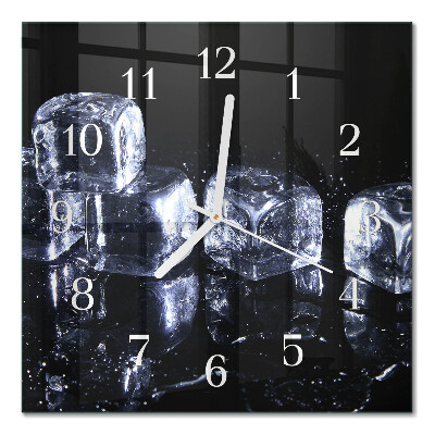 Orologio da parete quadrato Cubetti di ghiaccio