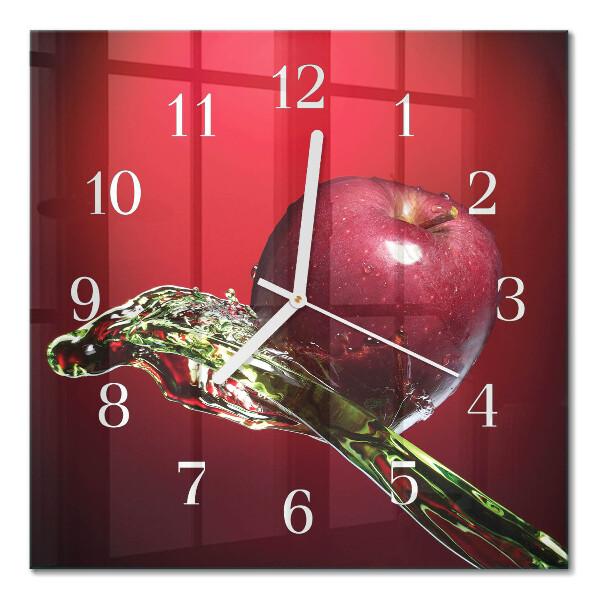 Quadrato orologio Mela