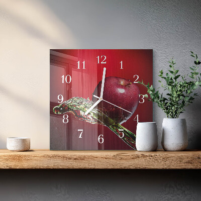 Quadrato orologio Mela