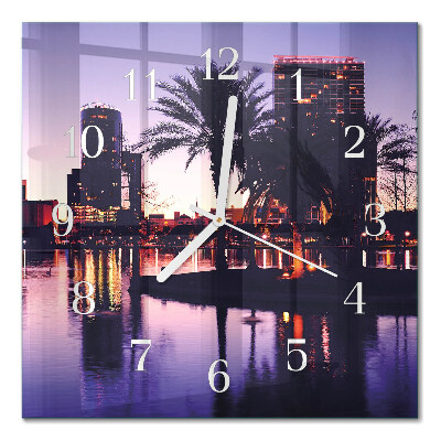 Quadrato orologio Palme in Florida