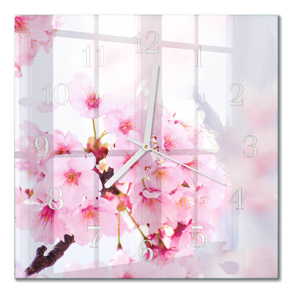 Orologio in vetro decorativo quadrato Mobili