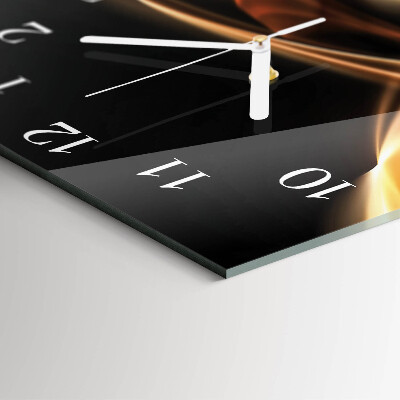 Quadrato orologio Linee astratte