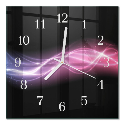 Orologio da parete quadrato Linee astratte