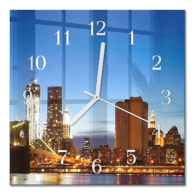 Orologio da parete quadrato Orizzonte