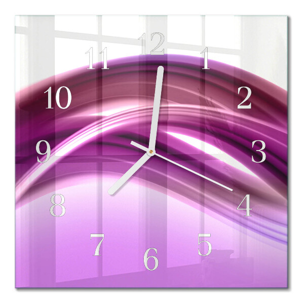 Quadrato orologio Linee astratte