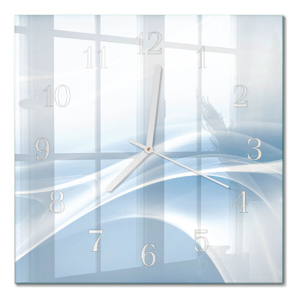 Quadrato orologio Linee astratte
