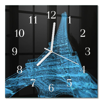 Quadrato orologio Torre Eiffel Parigi