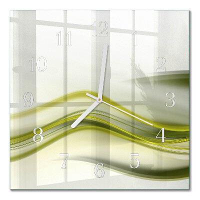 Quadrato orologio Linee astratte