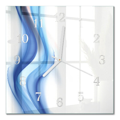 Orologio da parete quadrato Fumo astratto