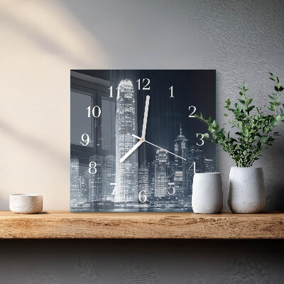 Orologio da parete quadrato Orizzonte