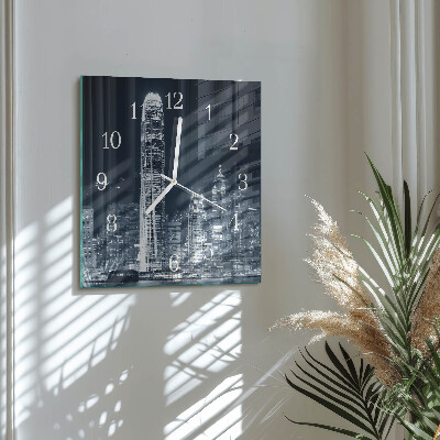 Orologio da parete quadrato Orizzonte