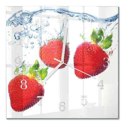 Quadrato orologio Fragole