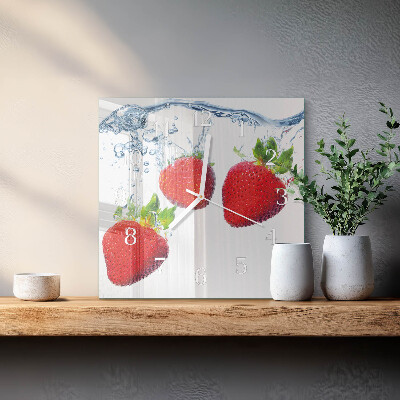 Quadrato orologio Fragole