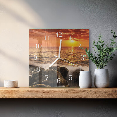 Quadrato orologio Tramonto