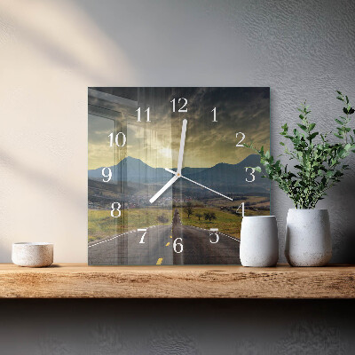 Quadrato orologio Sentiero di montagna