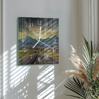 Quadrato orologio Sentiero di montagna