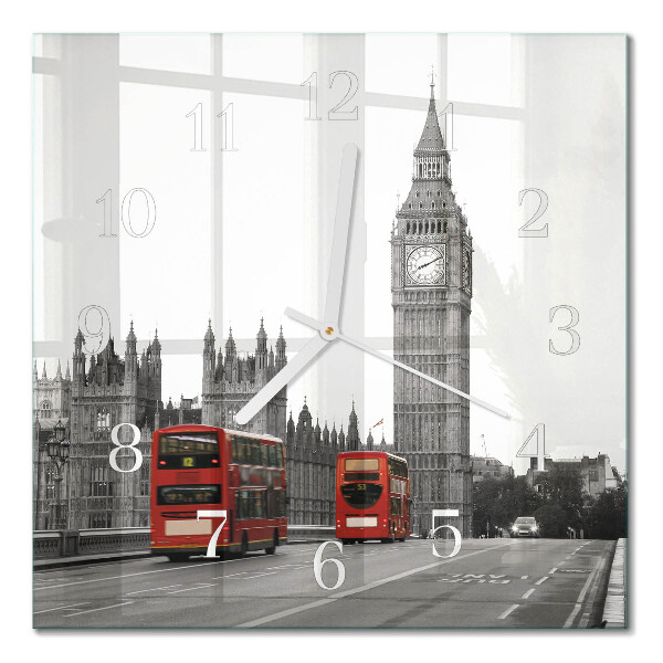 Orologio da parete quadrato Londra