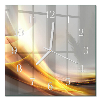 Orologio da parete quadrato Astrazione