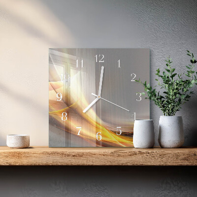 Orologio da parete quadrato Astrazione