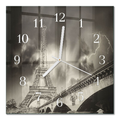 Orologio da parete quadrato Parigi