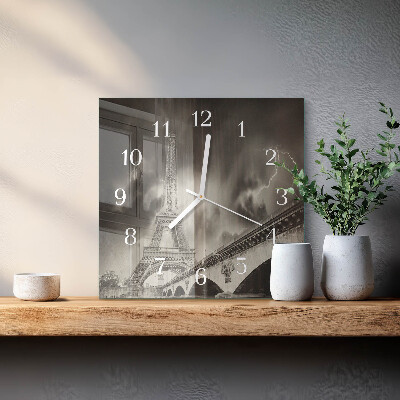 Orologio da parete quadrato Parigi