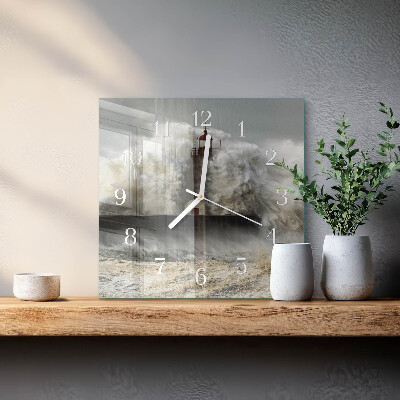 Orologio da parete quadrato Tempesta