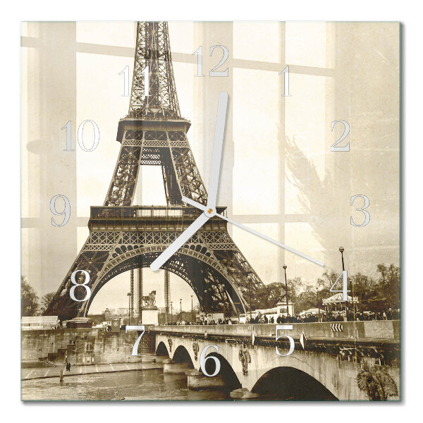 Orologio da parete quadrato Parigi