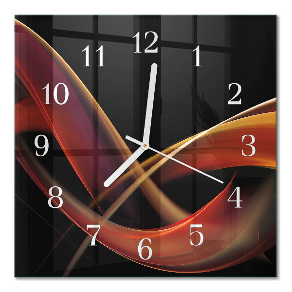 Orologio da parete quadrato Astrazione