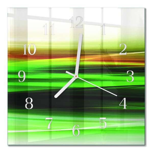 Orologio da parete quadrato Astrazione