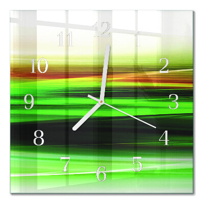 Orologio da parete quadrato Astrazione