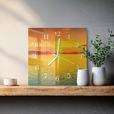 Quadrato orologio Tramonto